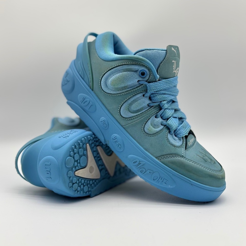 Puma LaFrance Amour Mens 9  1 of 1 in Light Blue Basketball Shoes LaMelo Ball